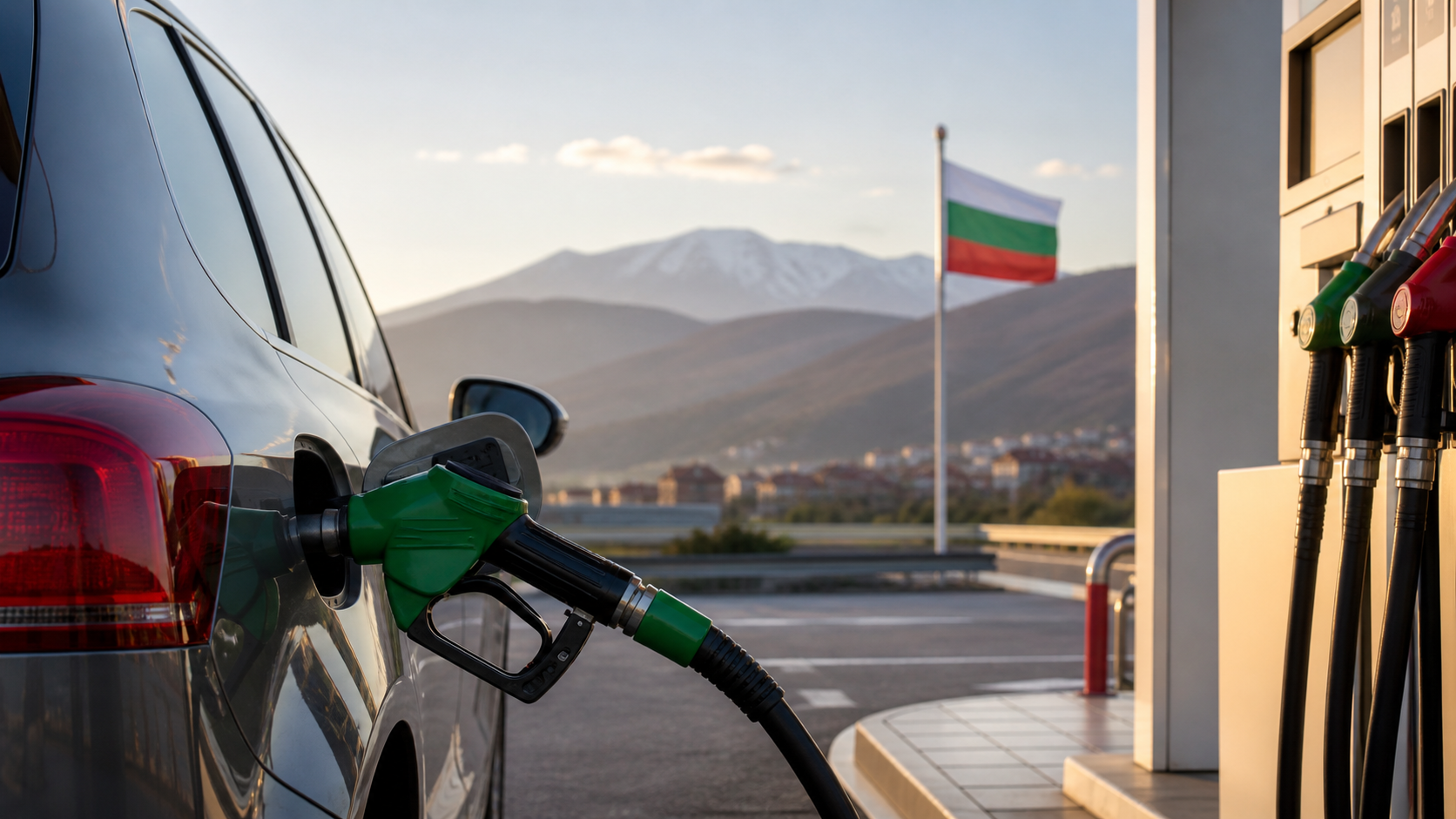 Tanken in Bulgarien