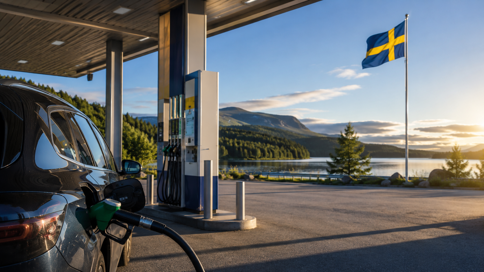 Tanken in Schweden