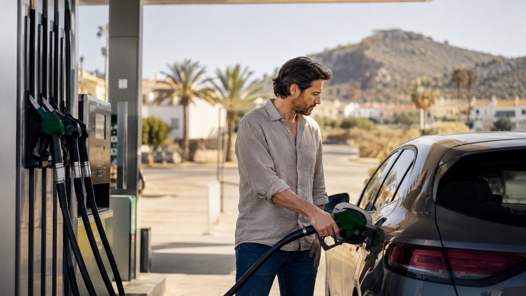 Tanken in Spanien
