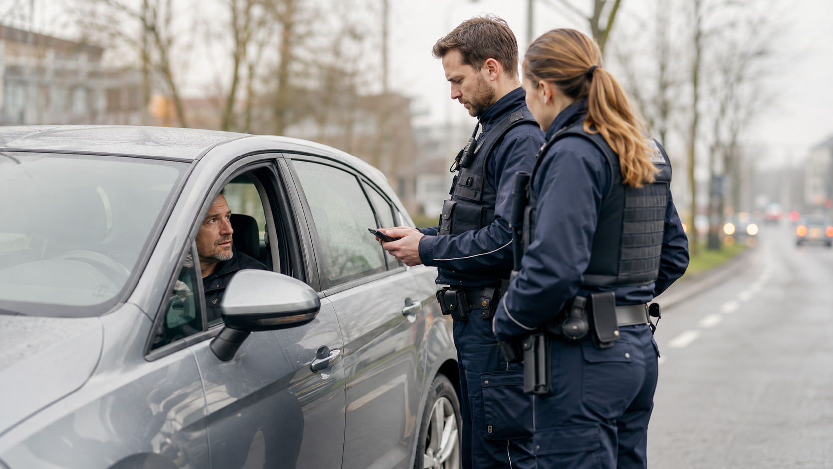 Polizeikontrolle