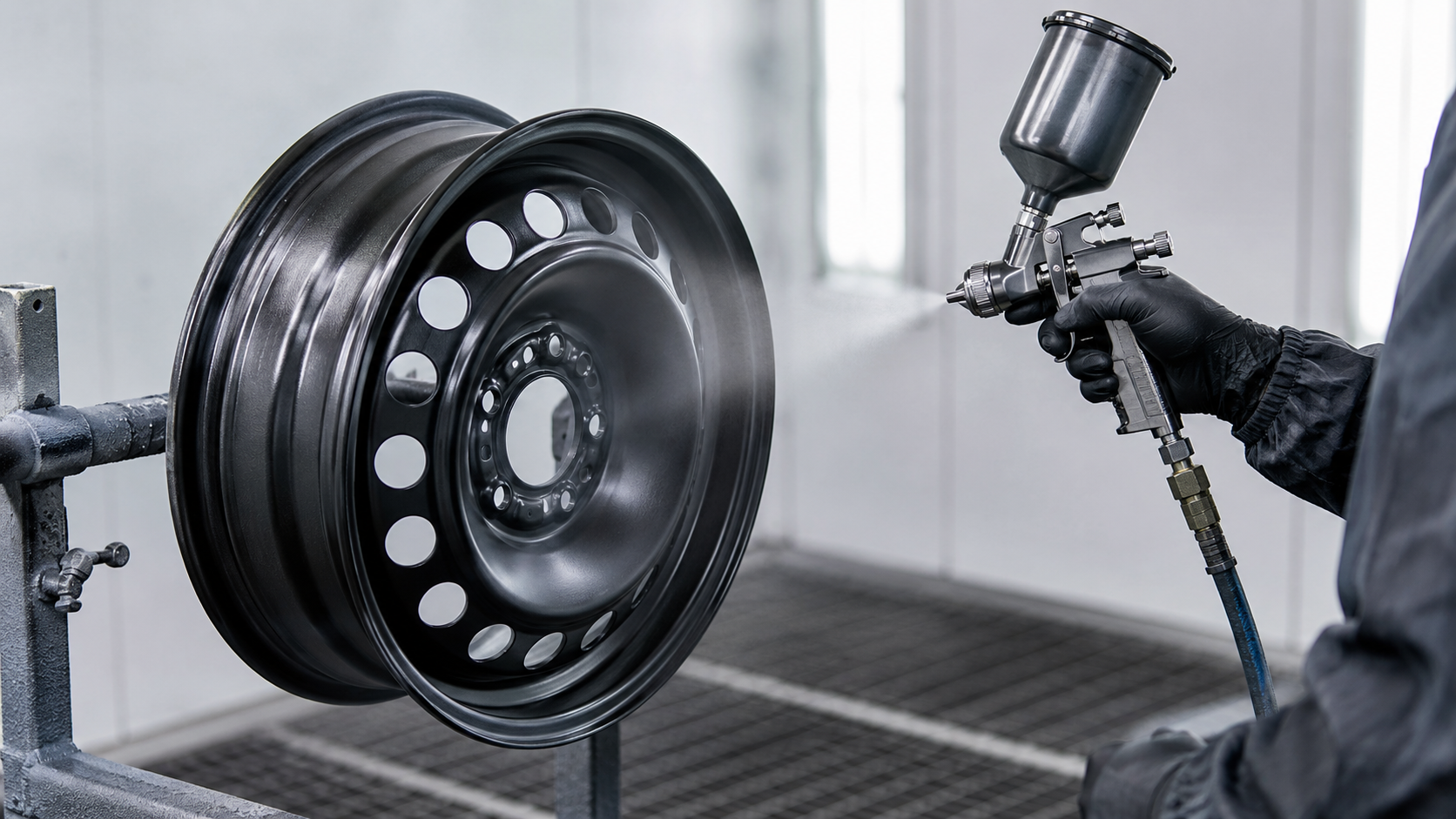 Stahlfelgen selbst lackieren