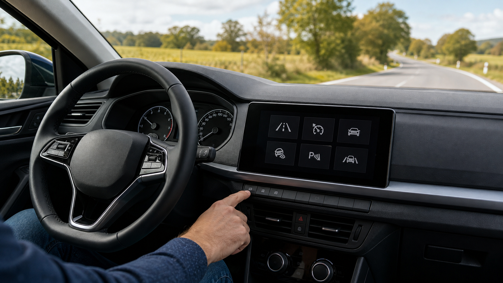 Assistenzsysteme im Auto ausschalten [Bildinhalt mit KI erstellt]