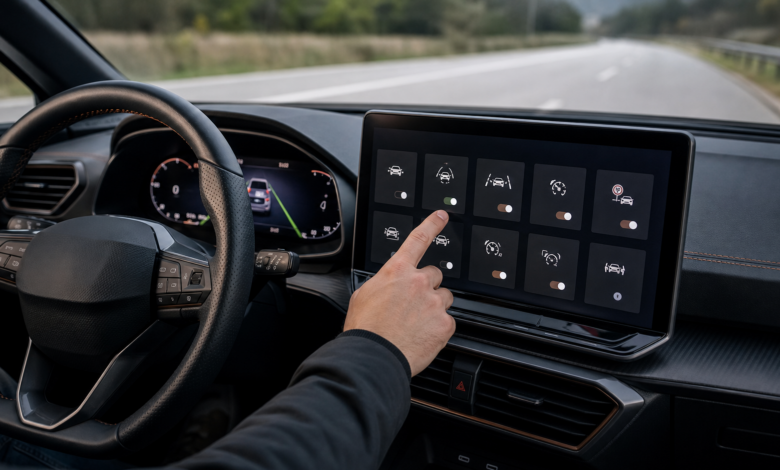 Cupra Assistenzsysteme im Infotainment ausschalten