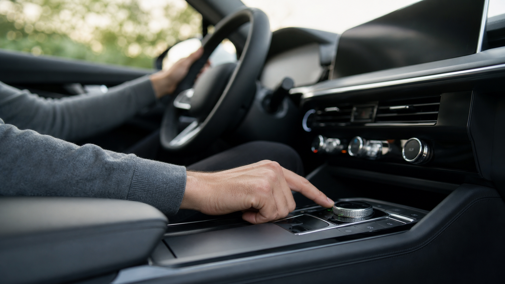 Eco-Modus im Auto [Bildinhalt mit KI erstellt]