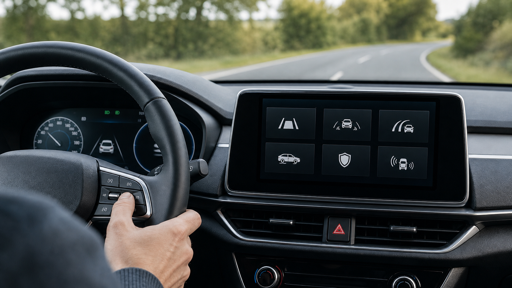 Hyundai Assistenzsysteme im Cockpit ausschalten [Bildinhalt mit KI erstellt]