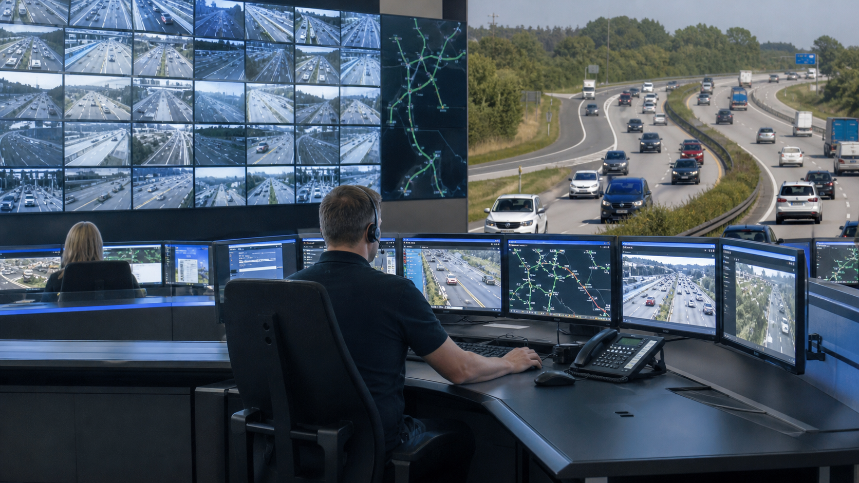 Staumelder Deutschland Autobahn Übersicht [Bildinhalt mit KI erstellt]