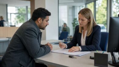 Ausländischer Führerschein wird in einer deutschen Behörde geprüft