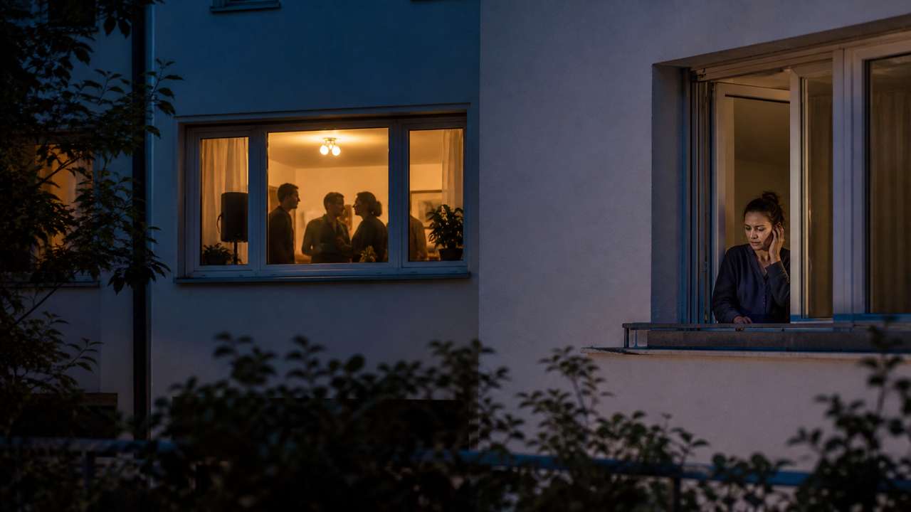 Ruhestörung durch laute Feier in einem Mehrfamilienhaus